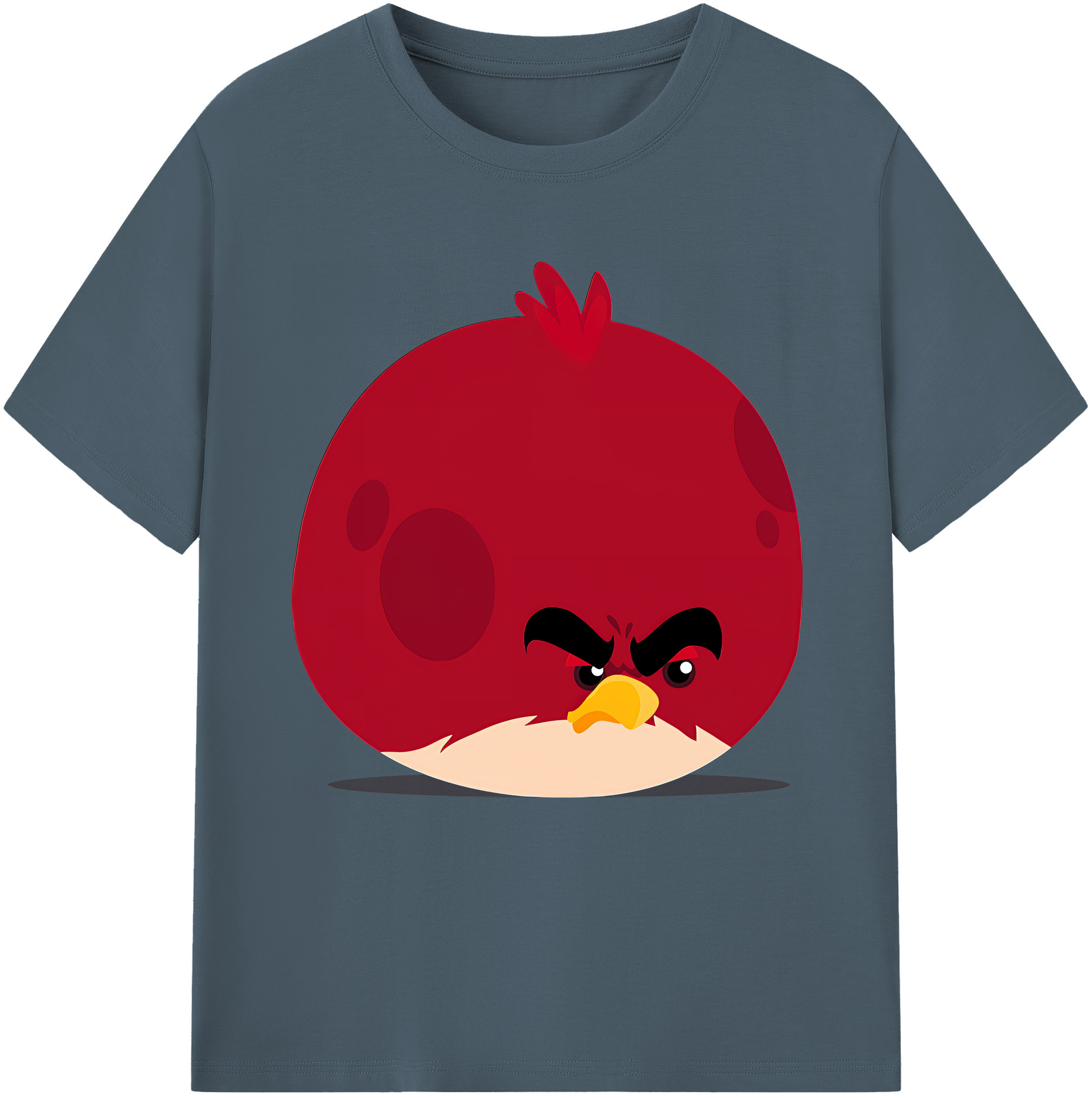 （画像用） Angry Birds アングリーバード 綿100％半袖Tシャツ（フロントプリント）